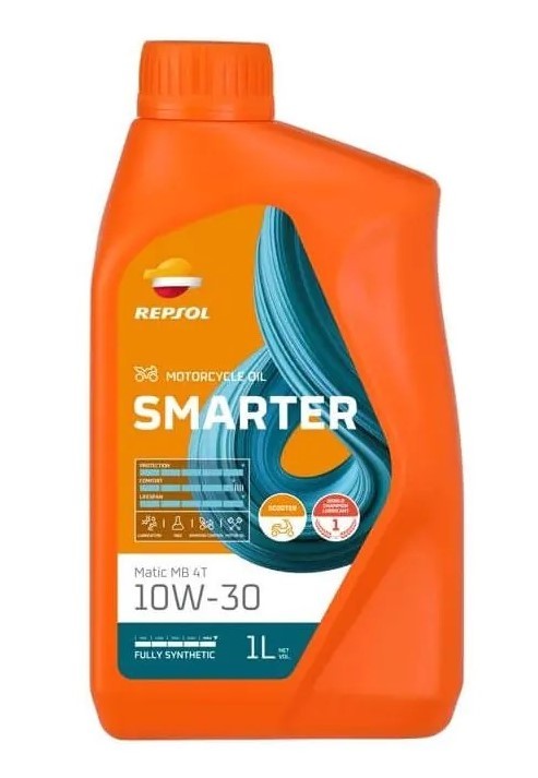 REPSOL SMARTER, MATIC MB 4T RPP2063LHC Engine oil 10W-30, 1l, Full Synthetic Oil