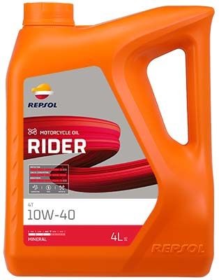REPSOL RIDER, 4T RPP2130MGB Engine oil 10W-40, 4l, Part Synthetic Oil