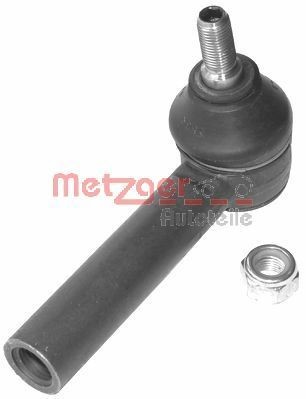 METZGER 54026708 Track rod end M12x1,25 mm, KIT +, Front Axle Right, Front Axle Left