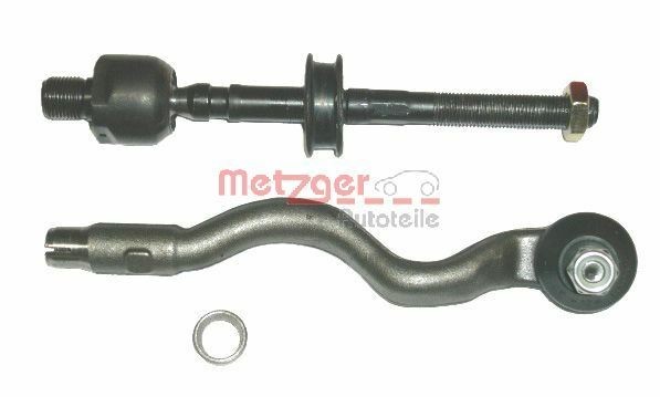 METZGER 56009102 Rod Assembly Front Axle Right, without steering damper, KIT +