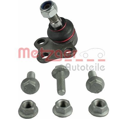 METZGER 57002018 Ball Joint Front Axle Right, Front Axle Left, KIT +, 19,5mm