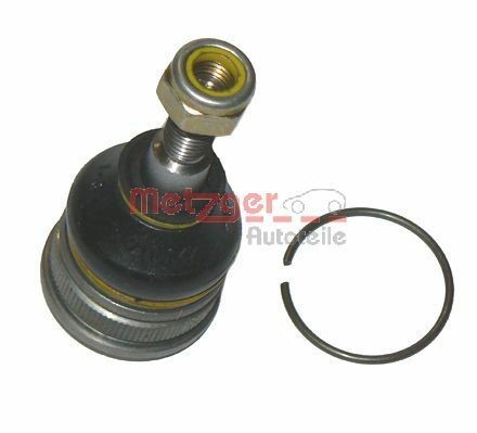 METZGER 57012718 Ball Joint Front Axle Right, Front Axle Left, Lower, with attachment material, KIT +