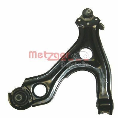 METZGER 58003802 Suspension arm KIT +, with ball joint, with rubber mount, Front Axle Right, Lower, Control Arm