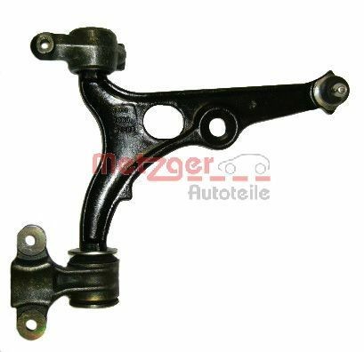 Fiat DUCATO Suspension wishbone arm 1819521 METZGER 58033302 online buy
