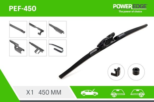 BMW X3 Windscreen wiper blades 18195419 PowerEdge PEF-450 online buy