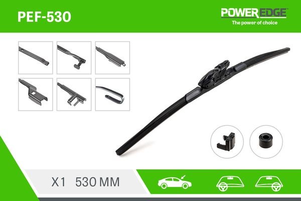 Wiper blade PowerEdge PEF-530 - Nissan Skyline Coupe (R33) Wiper system spare parts order