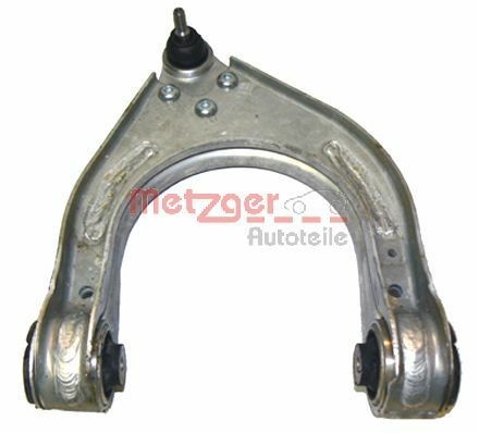 ME-928 METZGER KIT +, with rubber mount, with ball joint, Front Axle Right, Upper, Control Arm, Aluminium Control arm 58057002 buy