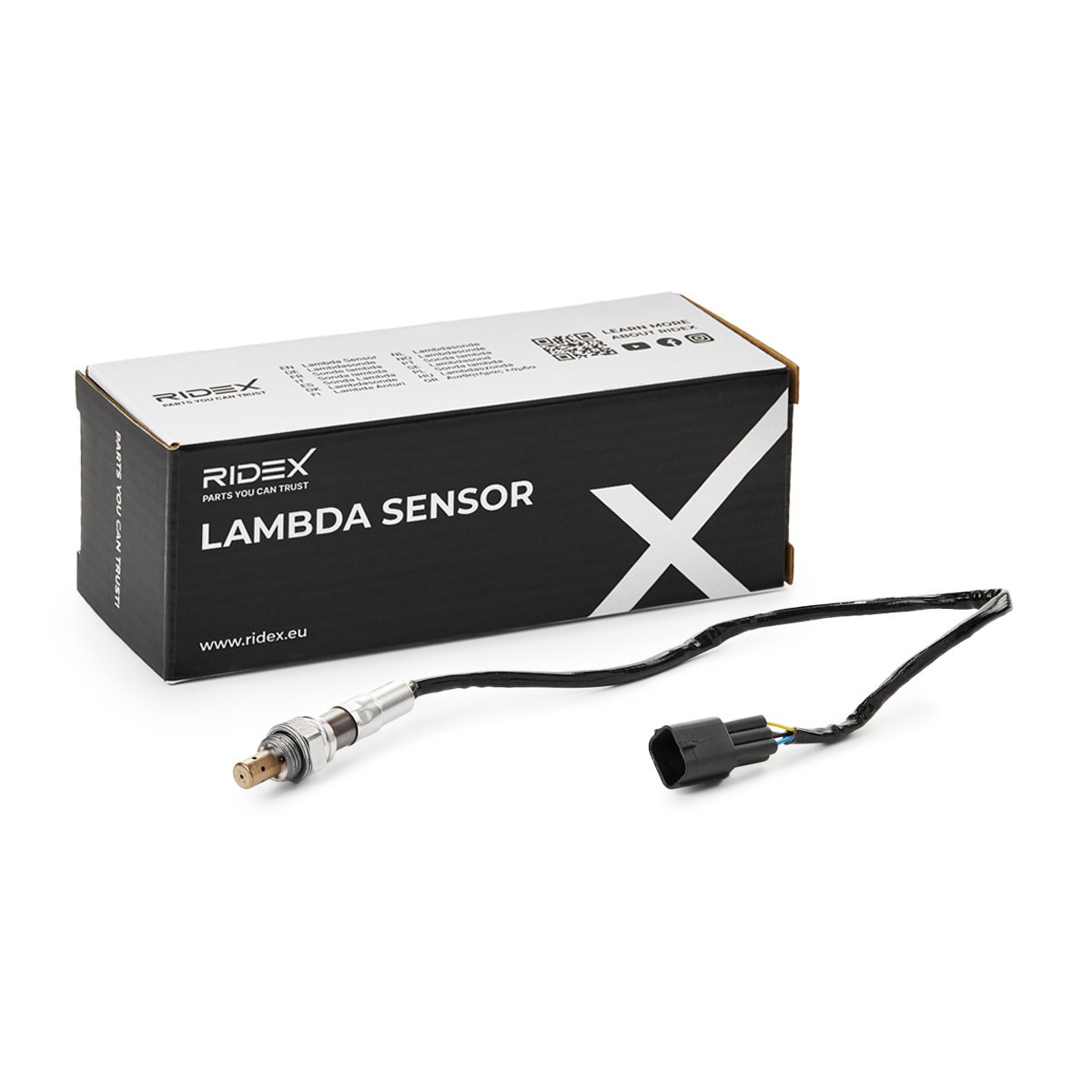 RIDEX 3922L0816 Lambda sensor Broadband lambda sensor, black, 5