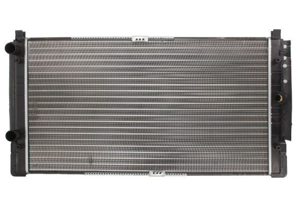 D7W019TT THERMOTEC Radiators PORSCHE Aluminium, Plastic, for vehicles with air conditioning, for vehicles without air conditioning, 418 x 720 x 34 mm, Manual-/optional automatic transmission, Mechanically jointed cooling fins