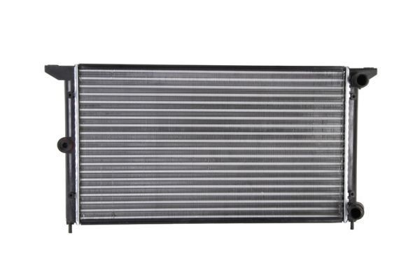 THERMOTEC D7W040TT Engine radiator Aluminium, Plastic, for vehicles with/without air conditioning, 378 x 635 x 34 mm, Manual Transmission, Mechanically jointed cooling fins