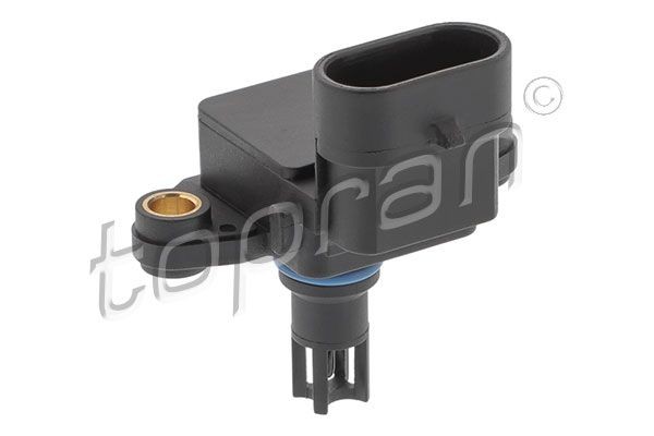 Turbocharger boost sensor TOPRAN Intake Manifold, with seal ring, with mounting parts, with integrated air temperature sensor - 622 524