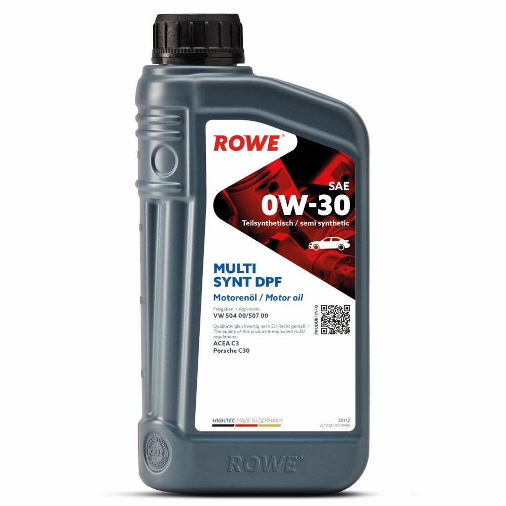 Original 20112-0010-99 ROWE Motor oil AUDI