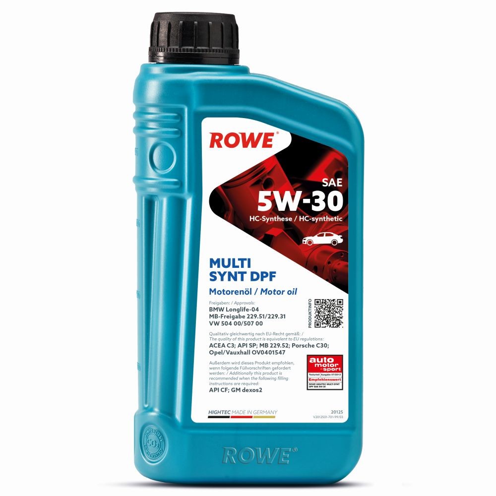 ROWE 5W30 - Diesel und Benziner  Longlife Öl günstig kaufen bei AUTODOC