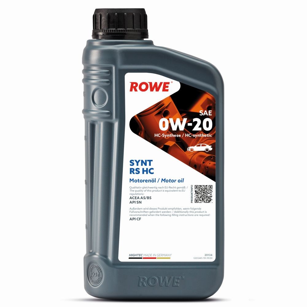 ROWE HIGHTEC SYNT RS HC 20134001099 Car engine oil FORD Mondeo Mk2 Estate (BNP) 2.5 ST 200 205 hp Petrol 1999