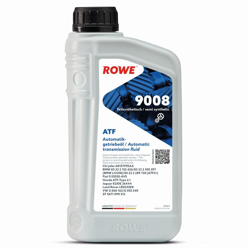 ROWE HIGHTEC ATF 9008 25063001099 Gearbox oil and transmission oil BMW G30 530 i xDrive 249 hp Petrol 2021 price
