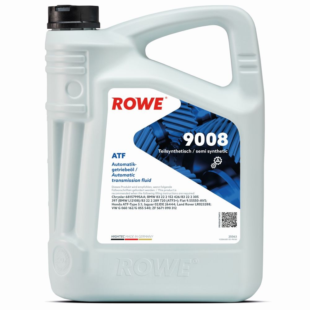 ROWE 25063-0050-99 Gearbox oil and transmission oil ALFA ROMEO STELVIO in original quality