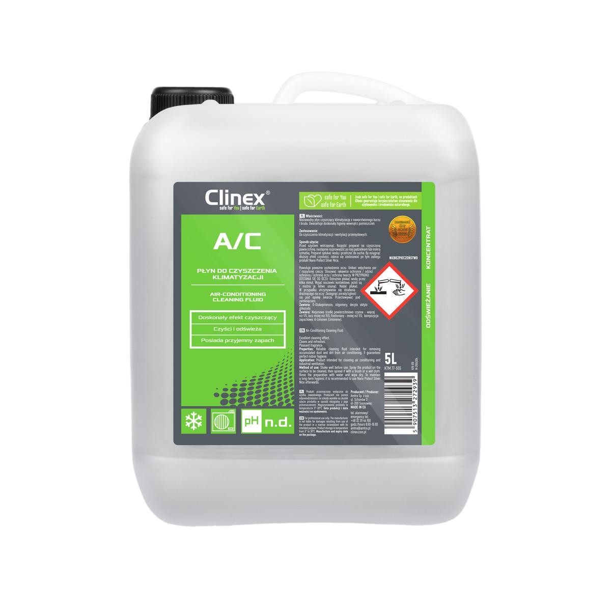 CLINEX 77-555 Air Conditioning Cleaner / -Disinfecter