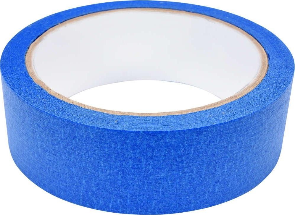 VOREL 75120 Adhesive tape automotive 30mm, blue, Paper, 25m