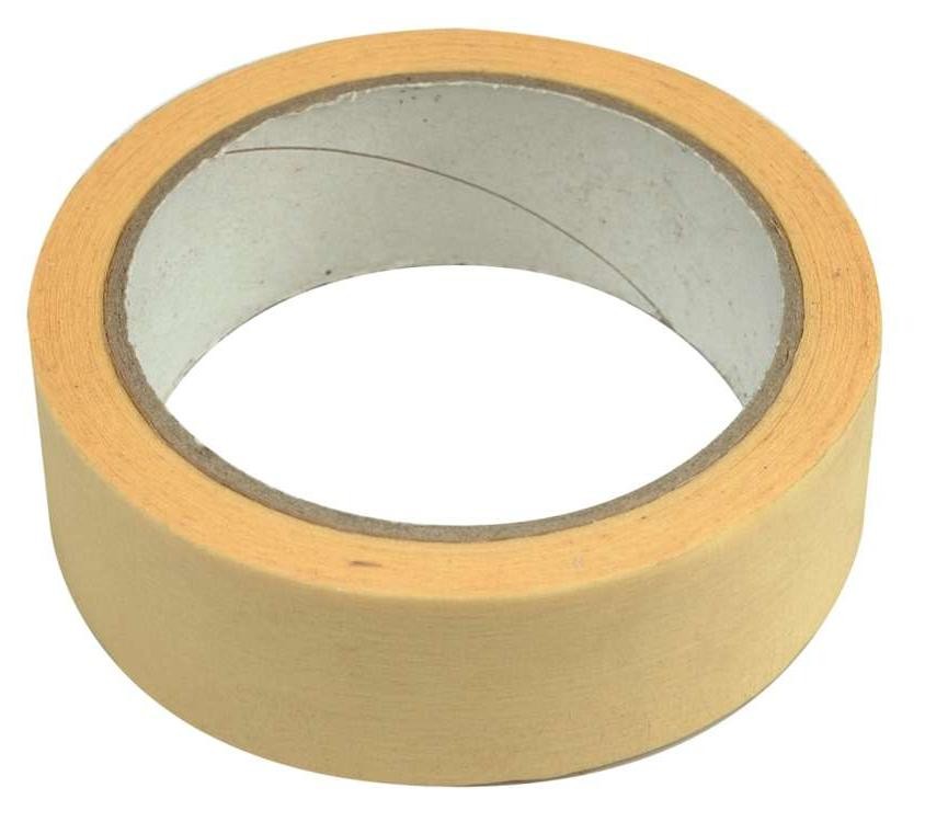 VOREL 75274 Adhesive tape automotive 48mm, yellow, Paper, 25m