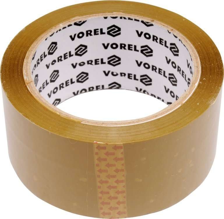 VOREL 75301 Adhesive tapes 48mm, brown, Fabric film, 40m