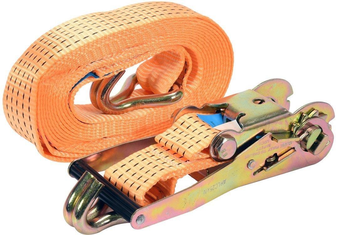 VOREL 82413 Tie down strap Orange, 6 m, 50 mm, 2500 kg