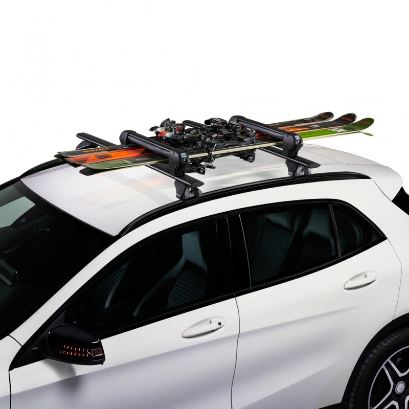 940-222 CRUZ Ski Rack, Dark 4 Tejadilho do veículo, 3.5kg, 4 skis (pairs), or 2 snowboards Porta-esquis / pranchas de snowboard, porta-bagagens tejadiho 940-222 comprar económica