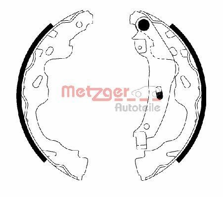 Citroen C1 - Zimmermann Bremstrommeln und Bremsbacken mit Zubehör Satz für  hinten