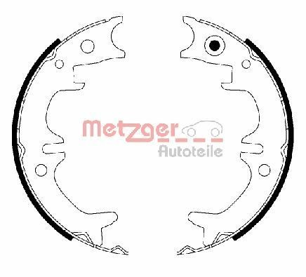 METZGER MG220 Brake Shoe Set 4655020060