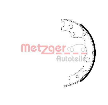 METZGER Bremsbackensatz, Feststellbremse MG 223
