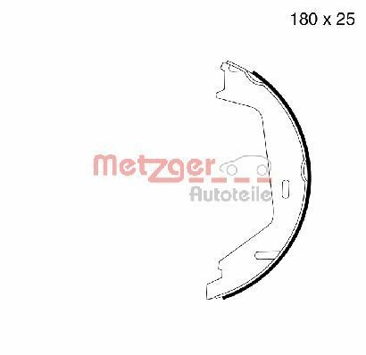 METZGER MG998 Brake Shoe Set 8 623 138