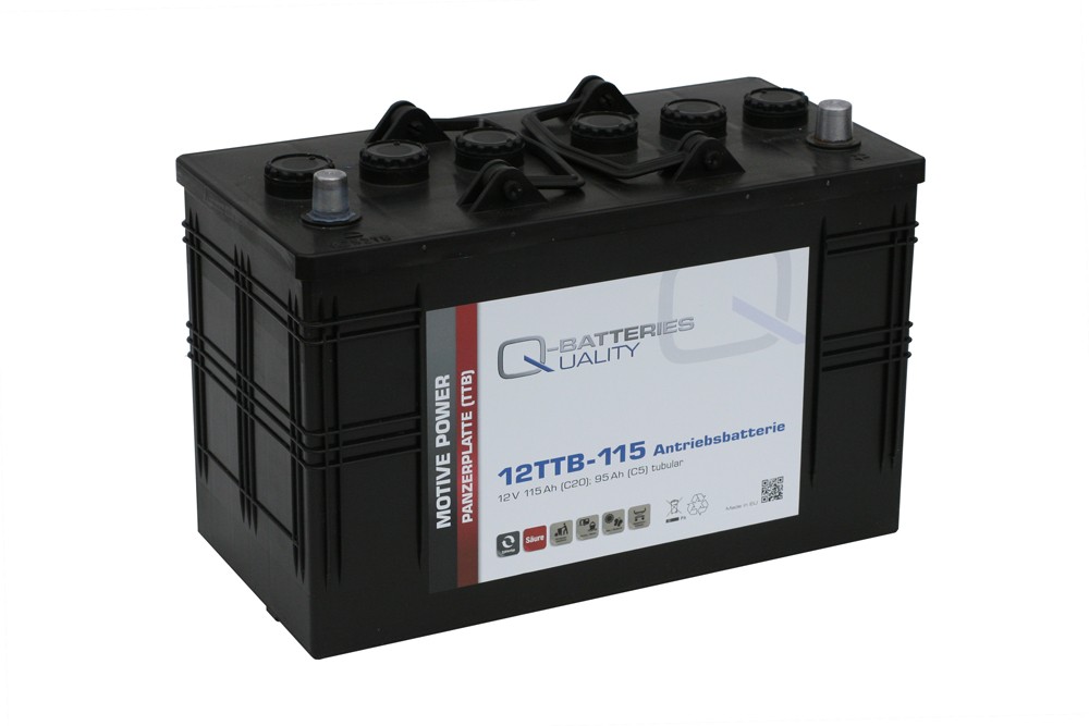 Q-BATTERIES 1005931 Batterie für MITSUBISHI Canter (FE5, FE6) 6.Generation LKW in Original Qualität