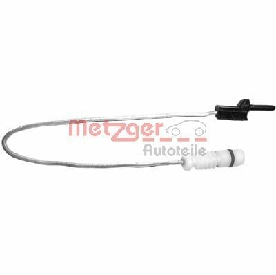 METZGER without protection hose Warning Contact Length: 205mm Warning contact, brake pad wear WK 17-207 buy