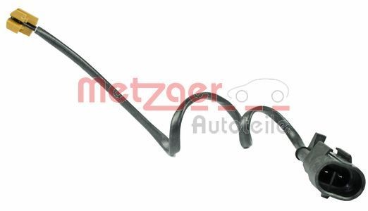 METZGER Front Axle, Rear Axle Warning Contact Length: 155mm Warning contact, brake pad wear WK 17-209 buy