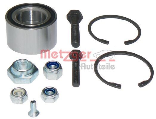 Volkswagen POLO Wheel hub bearing kit 1822105 METZGER WM 200 online buy