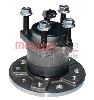 Opel ASTRA Wheel hub bearing kit 1822174 METZGER WM 2076 online buy