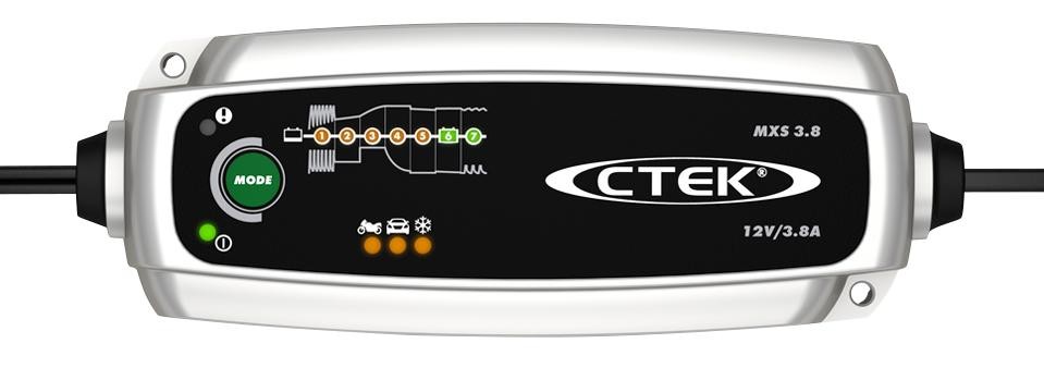 Caricabatterie auto con avviamento a salto CTEK MXS , 3.8 56309
