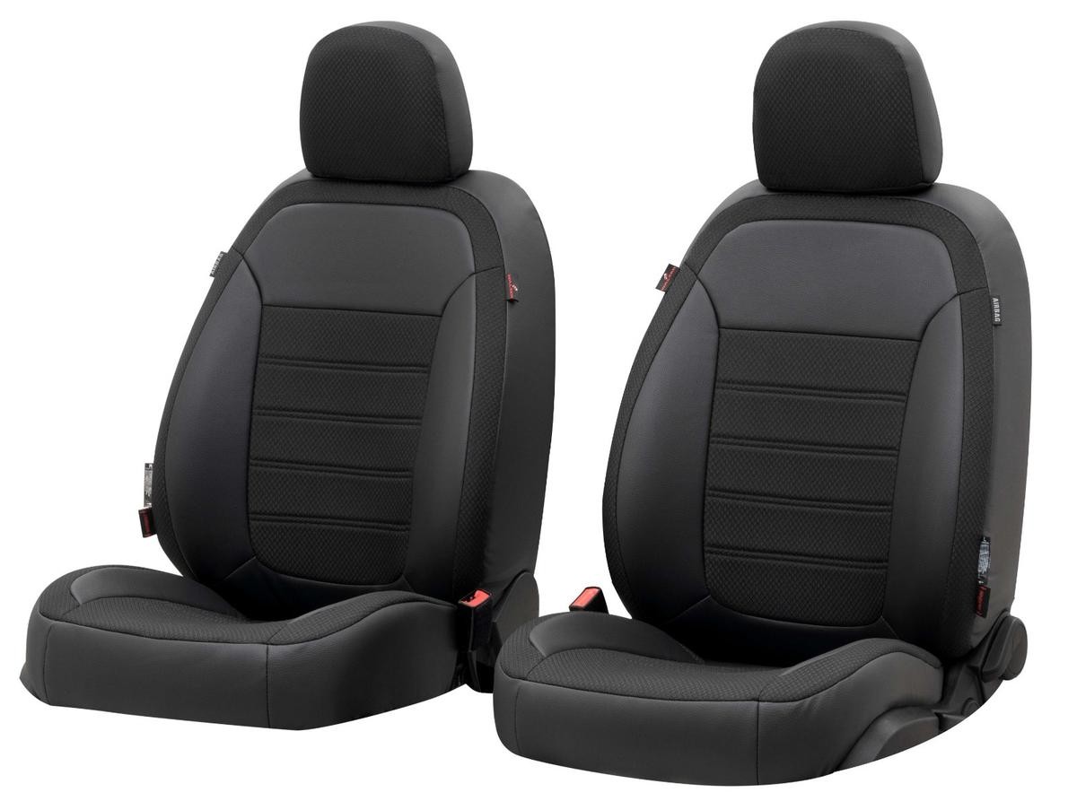 WALSER 38300 Auto seat covers VW Golf 7 (5G1, BQ1, BE1, BE2) black, Front