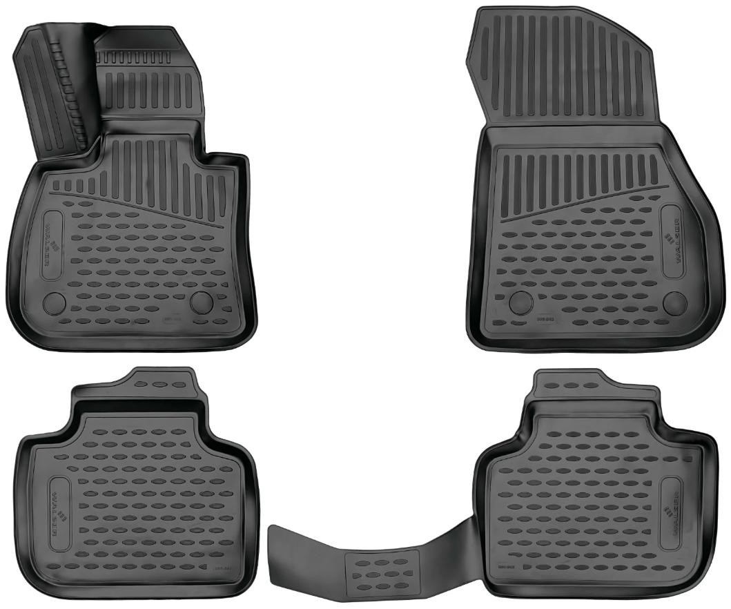 WALSER Car mats rubber and textile BMW X1 (F48) new 75010