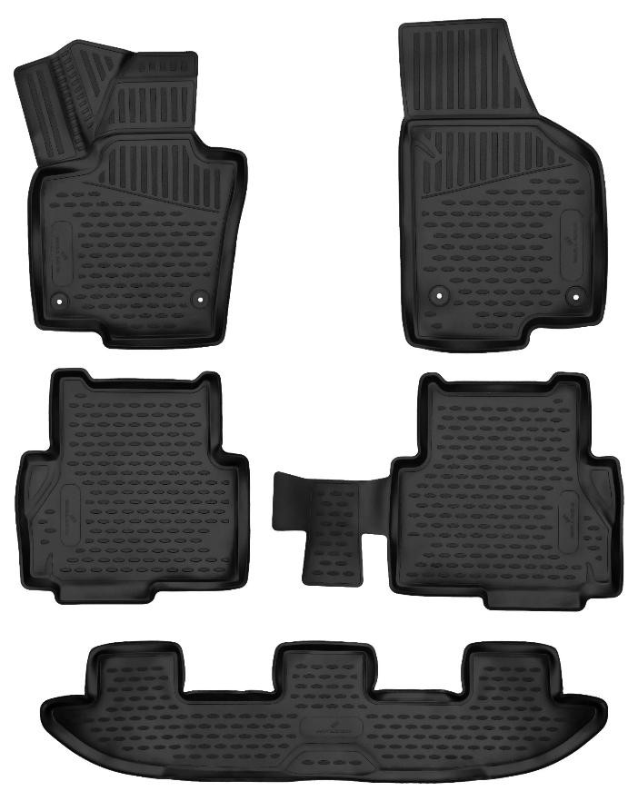 WALSER Mats rubber and textile VW SHARAN (7N1, 7N2) new 75143