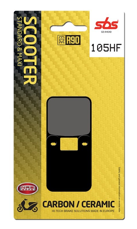 sbs Brake pad kit 105HF