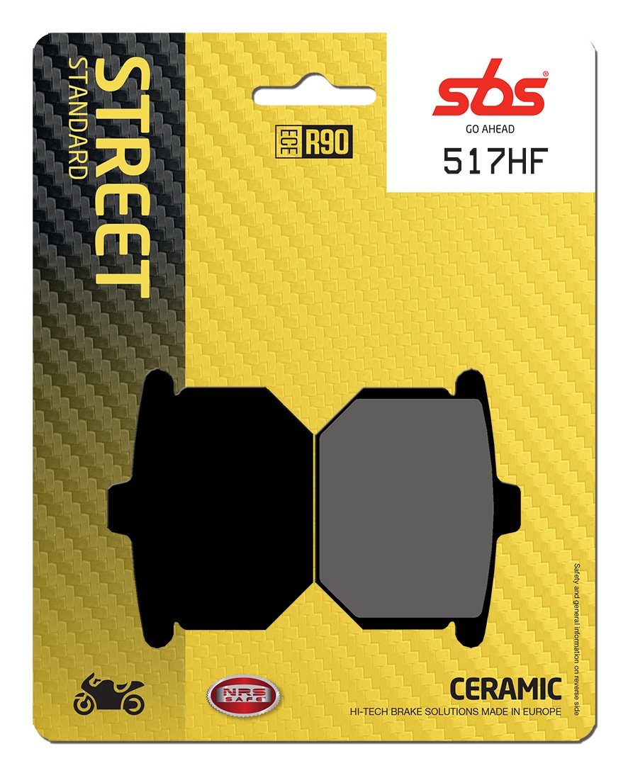 sbs Brake pad kit 517HF