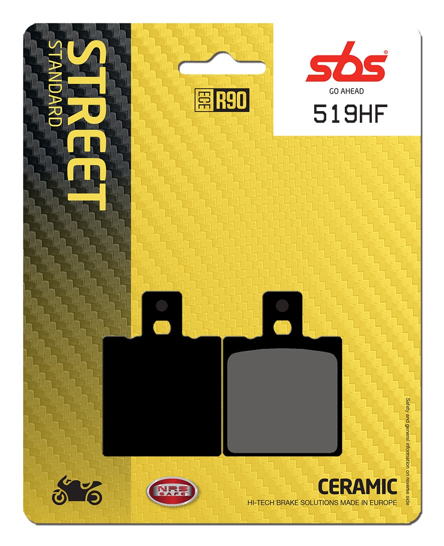 sbs Brake pad kit 519HF