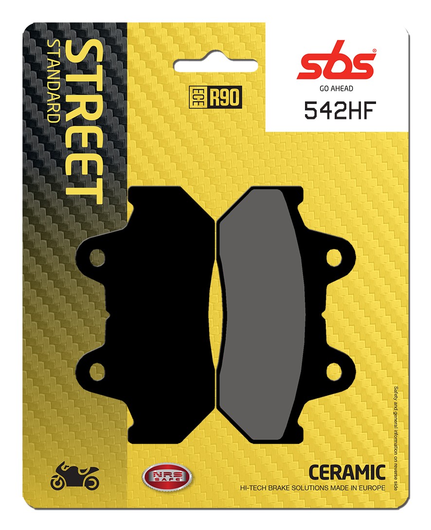 sbs Brake pad kit 542HF