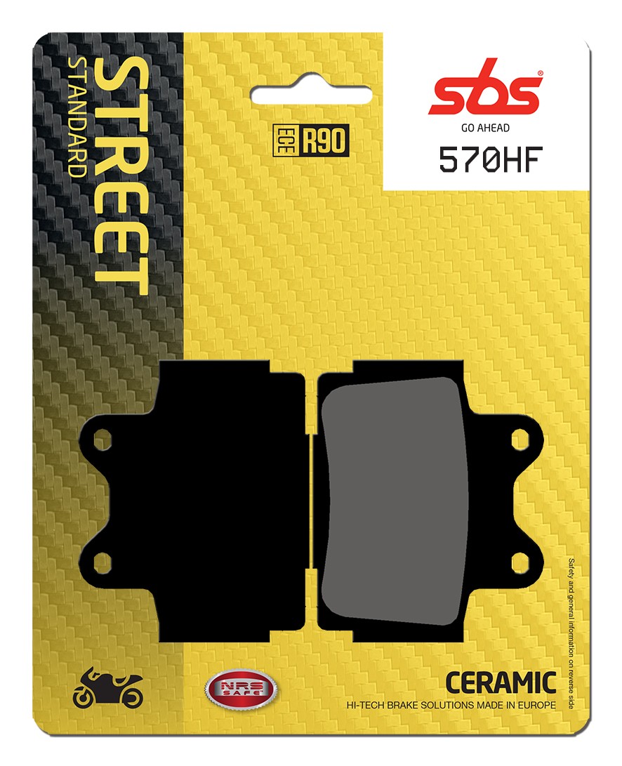 sbs Brake pad kit 570HF