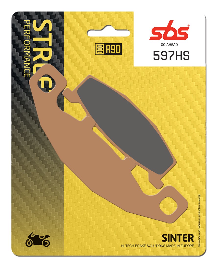 sbs Brake pad kit 597HS