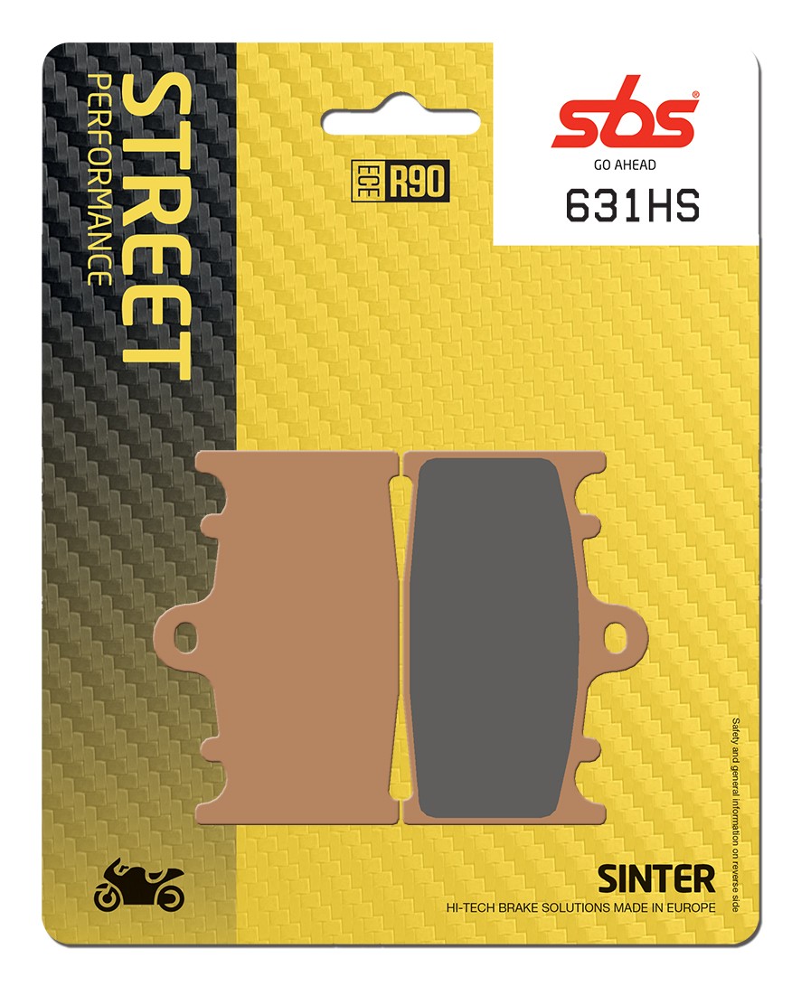 sbs Brake pad kit 631HS