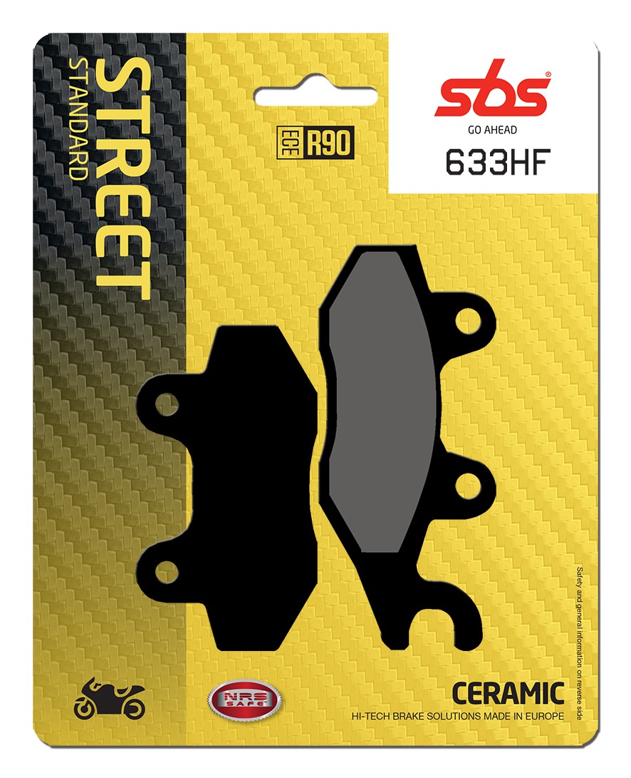 sbs Brake pad kit 633HF