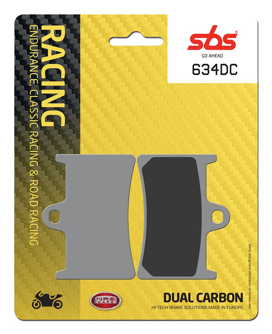sbs Brake pad kit 634DC