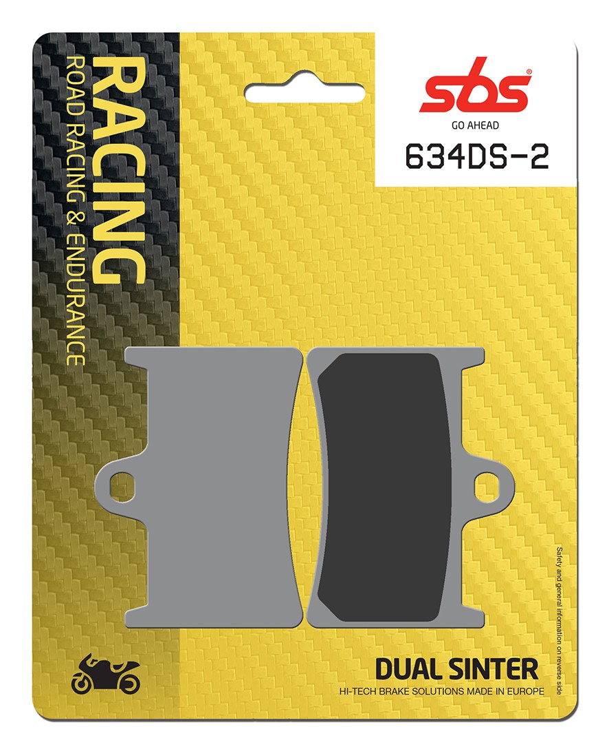 sbs Brake pad kit 634DS2