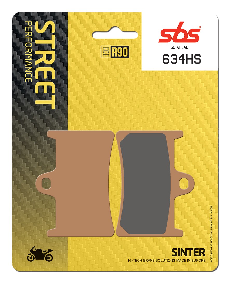 sbs Brake pad kit 634HS